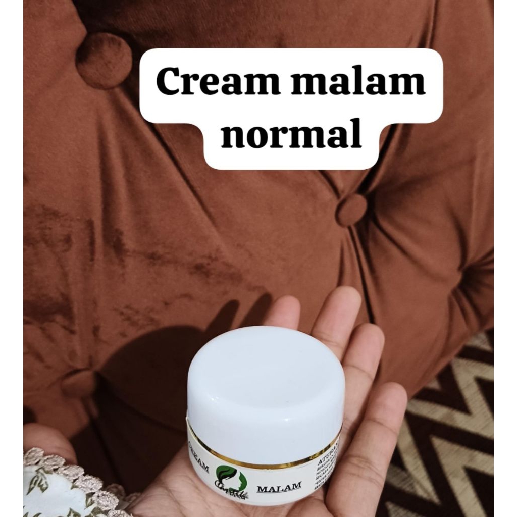 cream malam normal