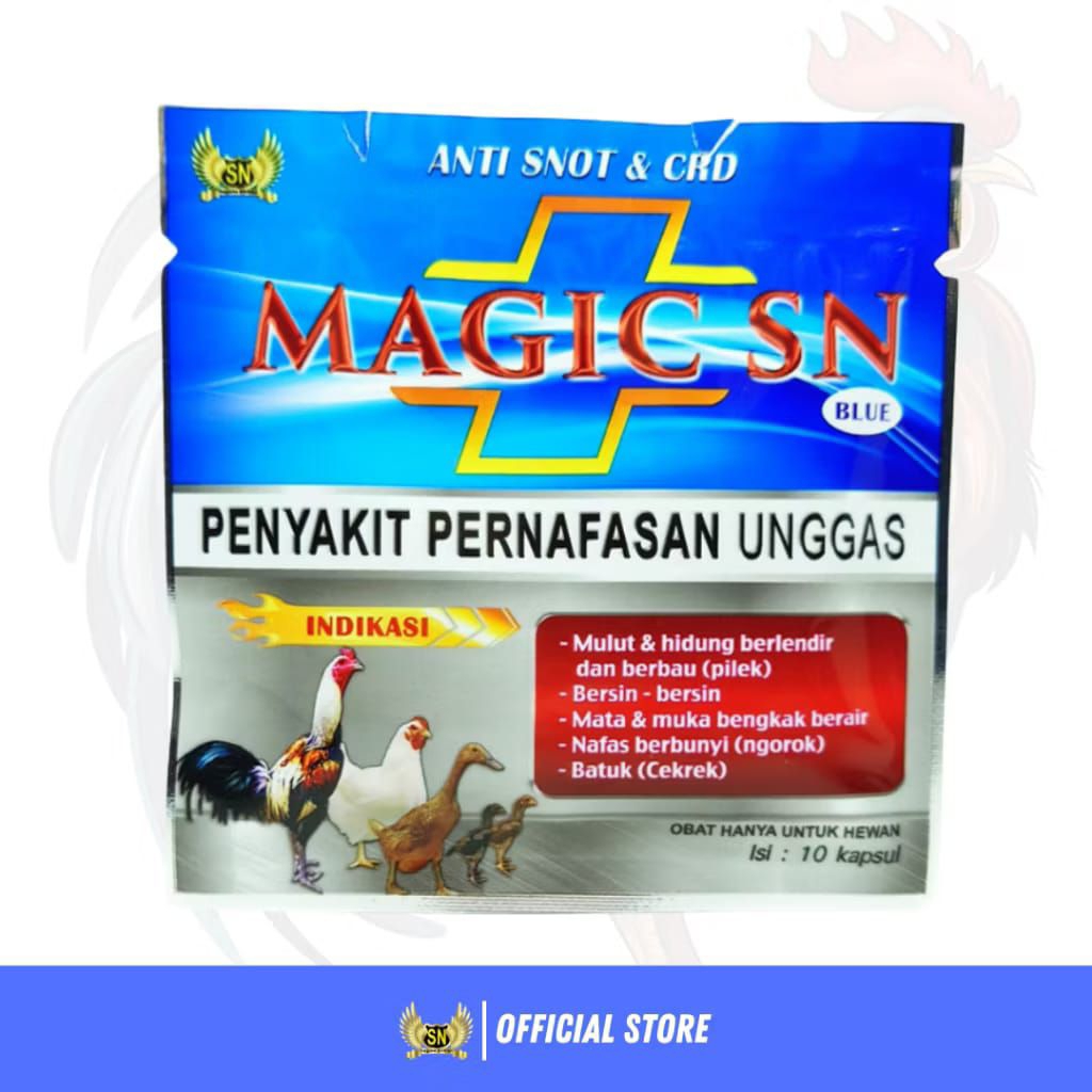 1 renteng Magic  SN biru ori