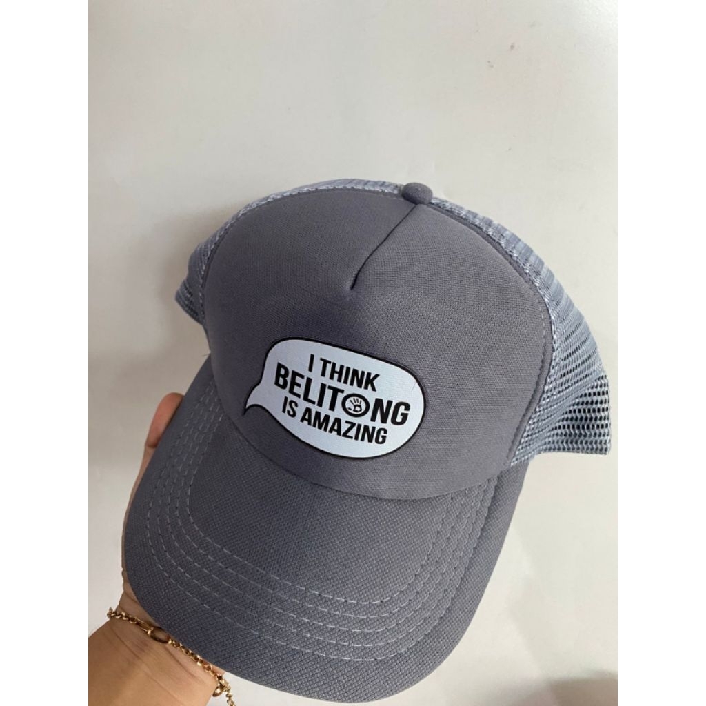 topi belitung jaring