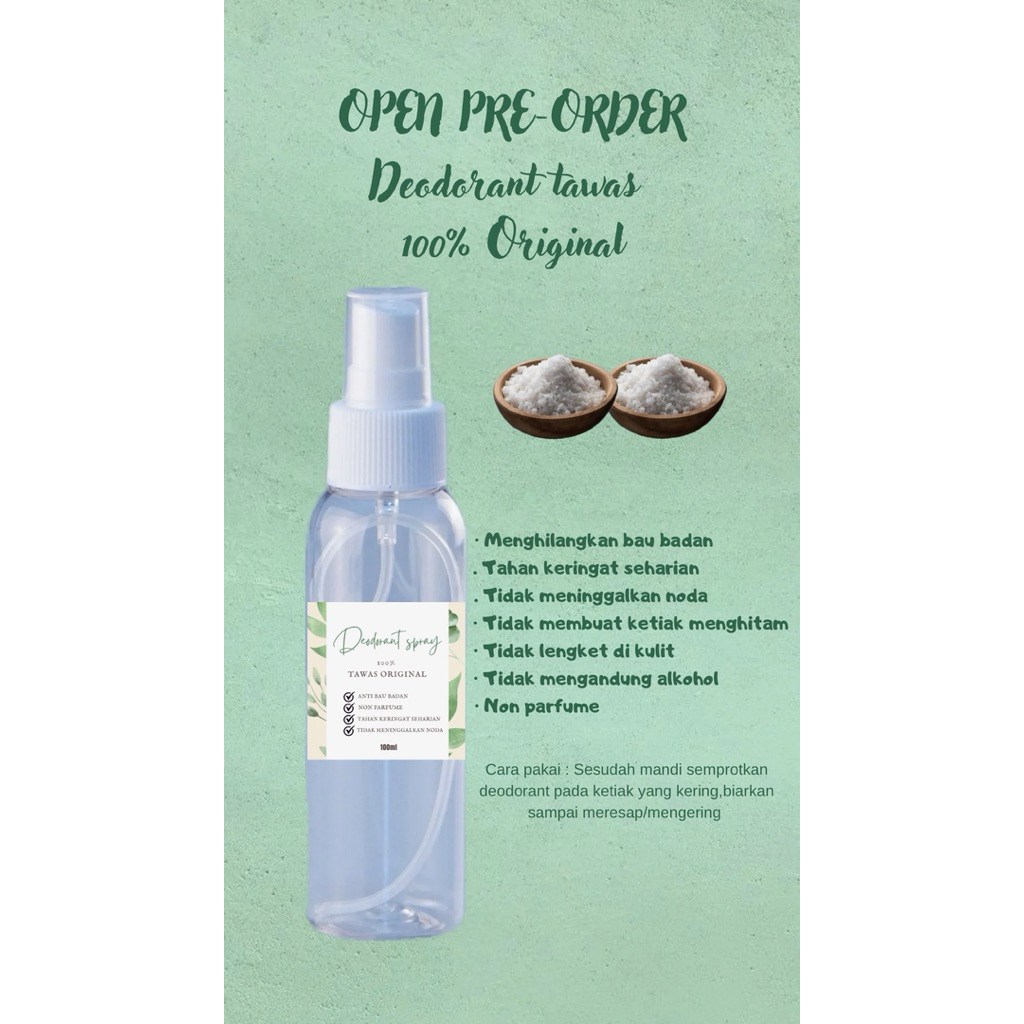 Deodorant Tawas Original