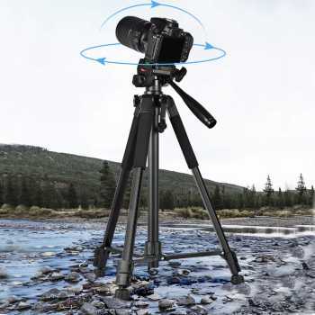Tripod Kamera 4 Section 360 Panoramic Quick Release 1.82M - D890H