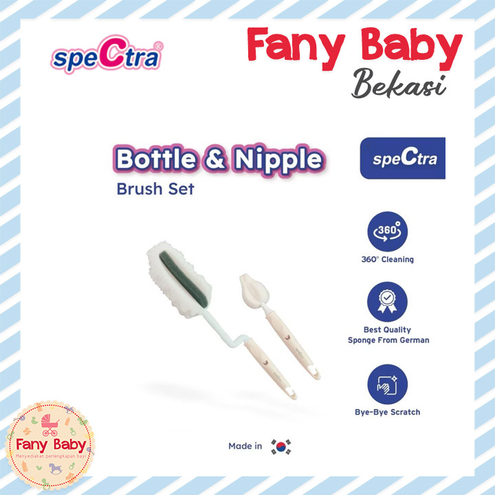 SPECTRA BOTTLE NIPPLE BRUSH SET / BB008