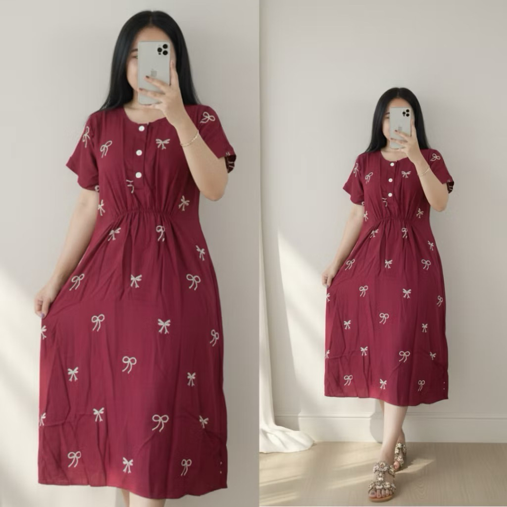 Daster Motif Pita Busui