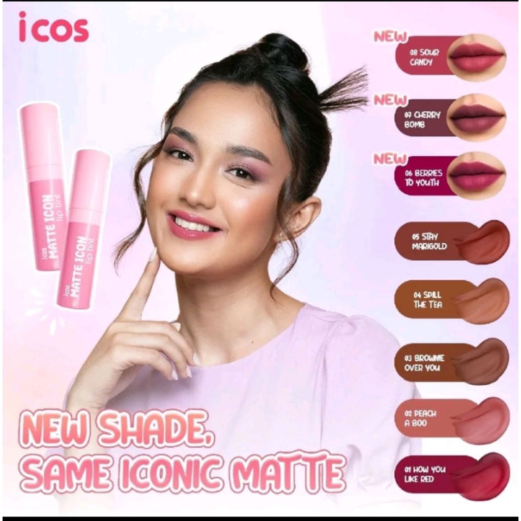 ICOS matte icon matte lip tint