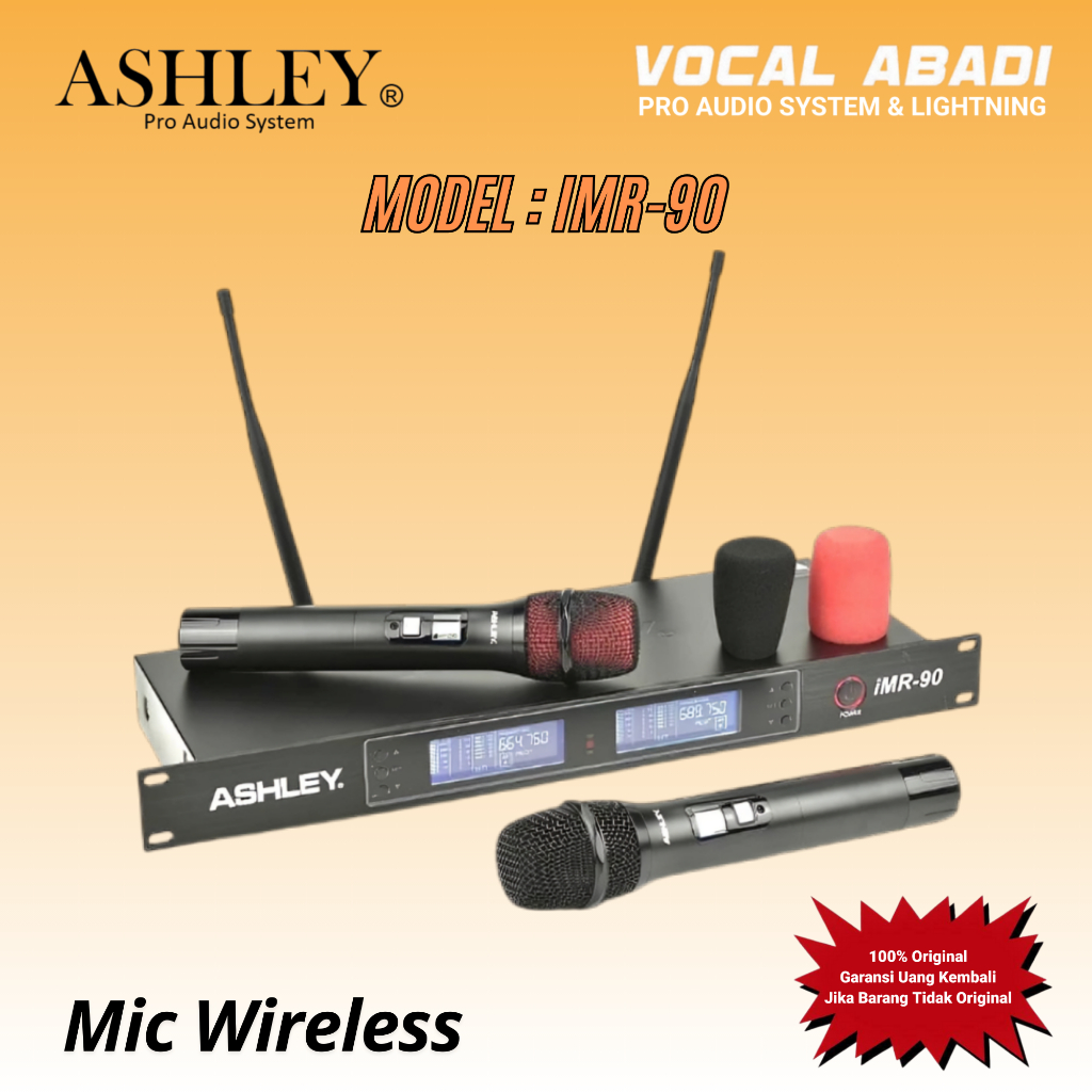 MIC WIRELESS ASHLEY IMR-90