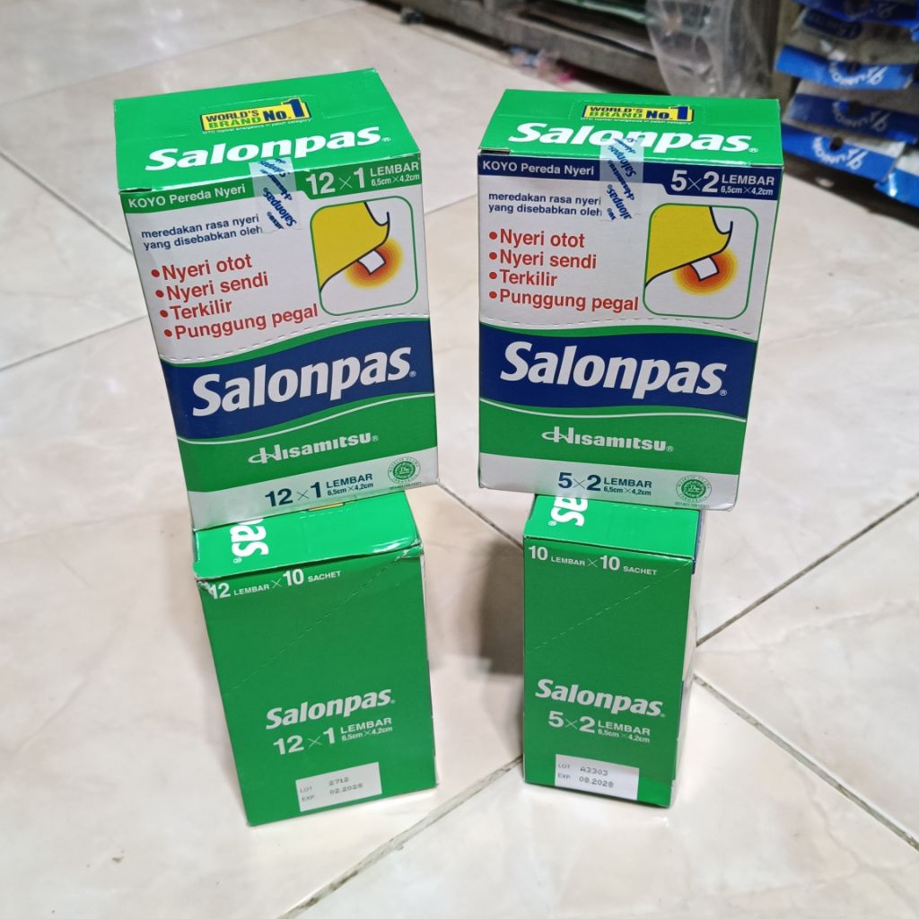 Salonpas Box 10 saset