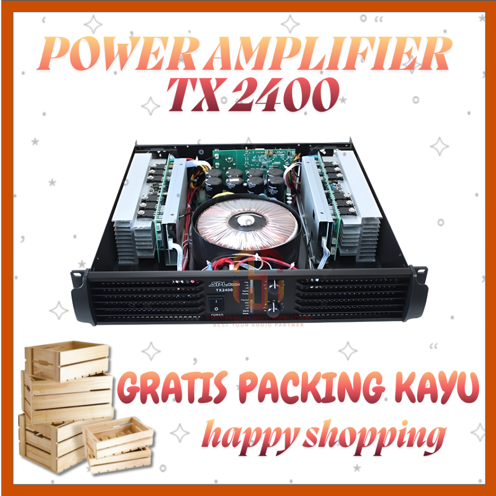 Power Amplifier SPL Audio TX 2400