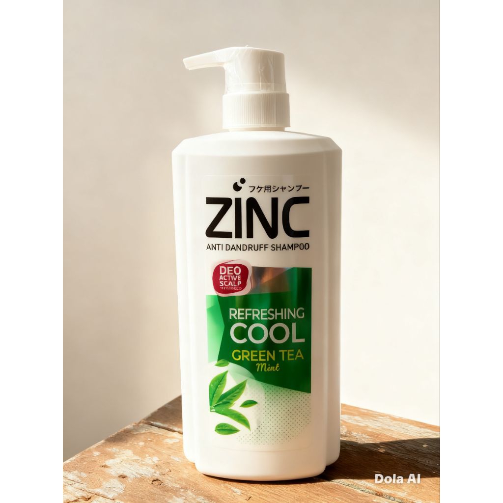 Zinc Shampoo Refreshing Cool Botol 680ml