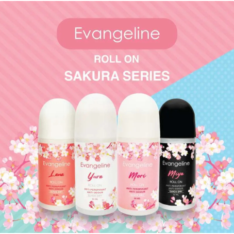 DEODORANT EVANGELINE ROLL ON 50ML