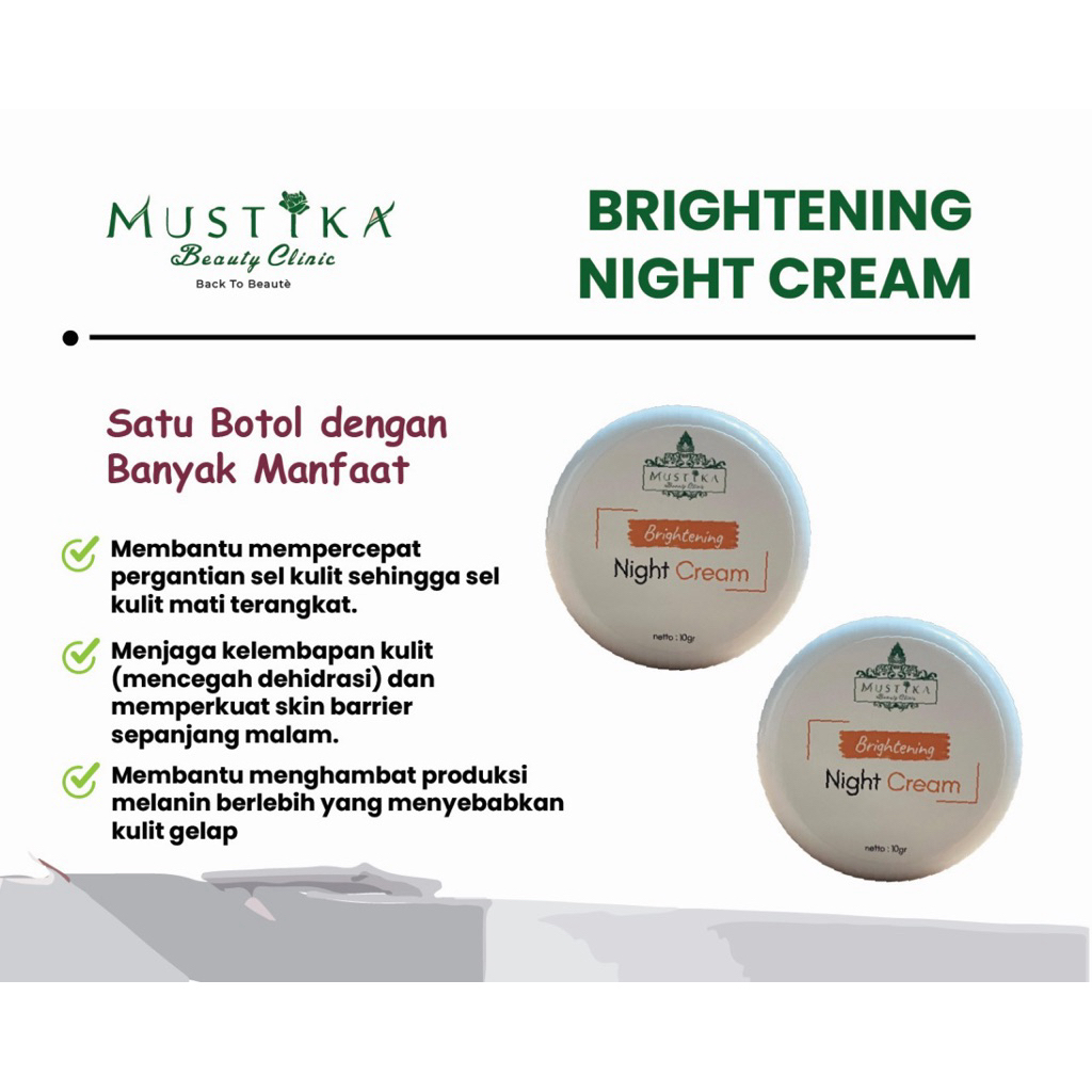 Night Cream Brightening