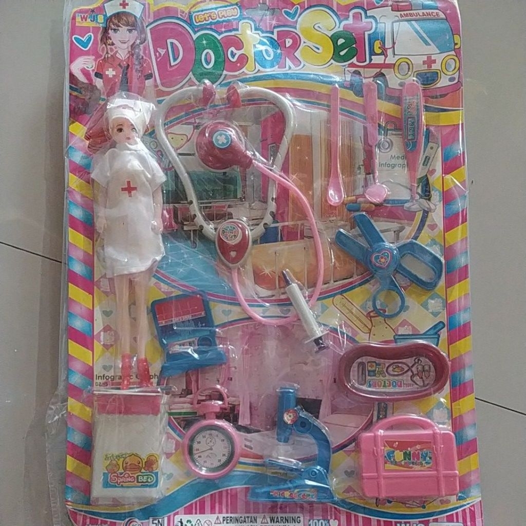 Mainan Let' Play Doctor 1 Set
