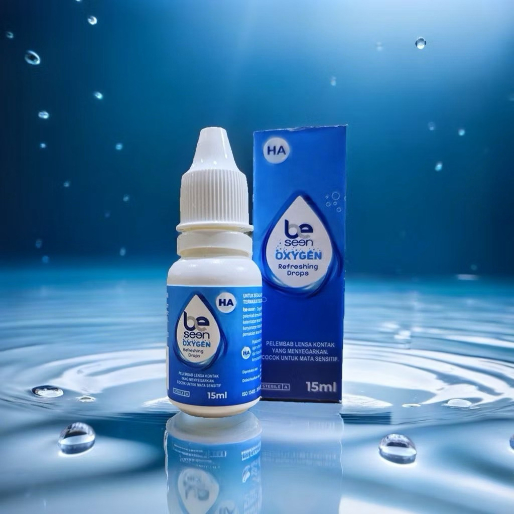 BE SEEN Oxygen Refreshing Drops Tetes Mata 15ml