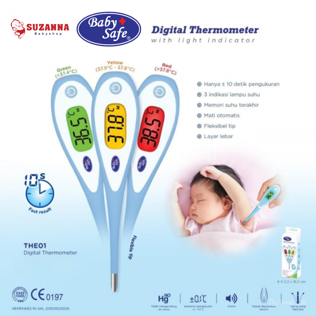 Baby Safe THE01 Digital Thermometer