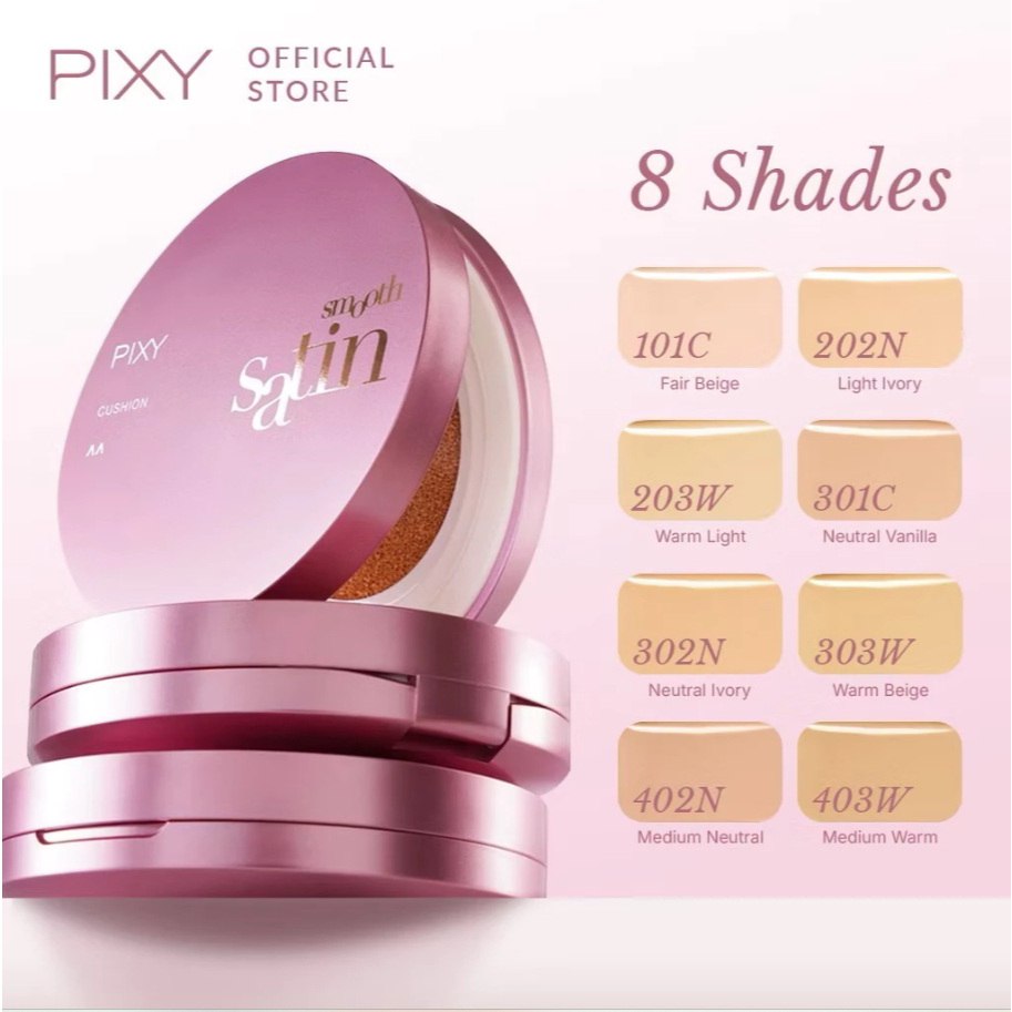 PIXY SMOOTH SATIN CUSHION 11GR