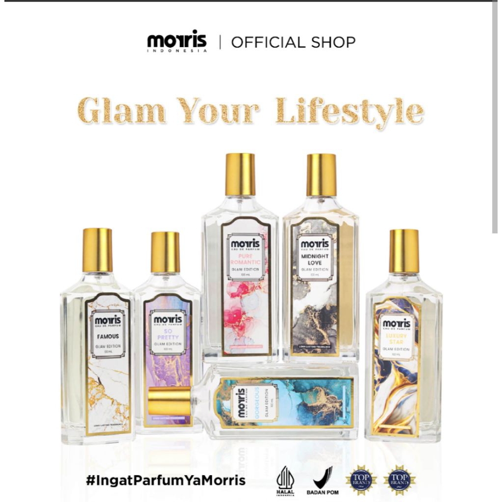 Morris parfum glam edition