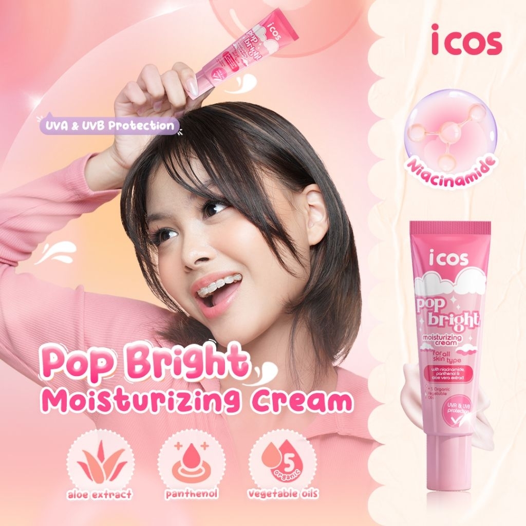 ICOS POP BRIGHT MOISTURIZING CREAM