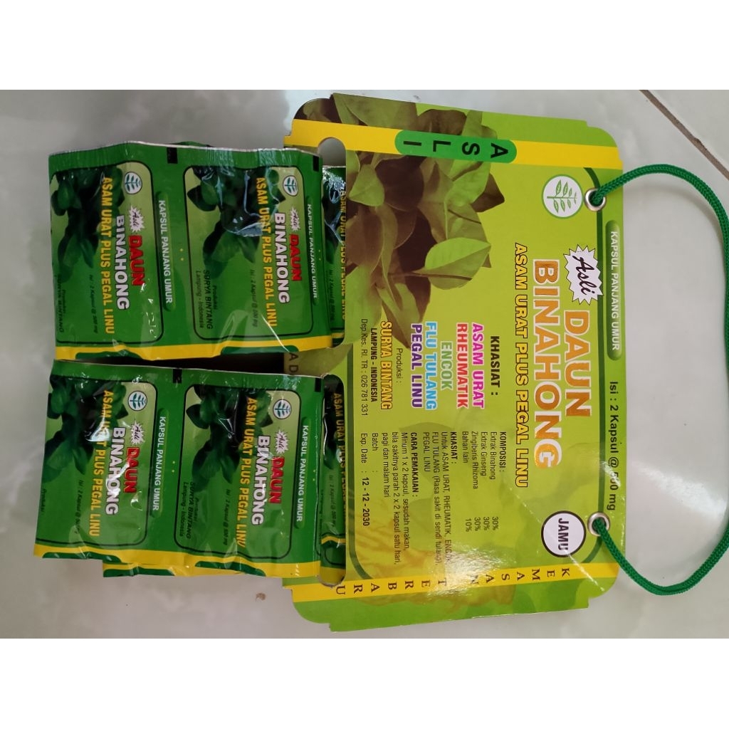 DAUN BINAHONG (10 hanger)