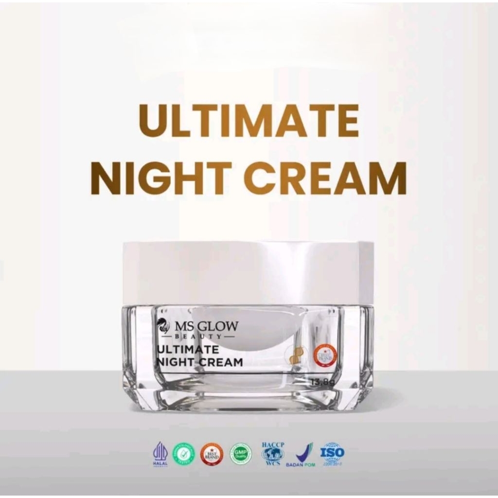 MS GLOW NIGHT CREAM ULTIMATE