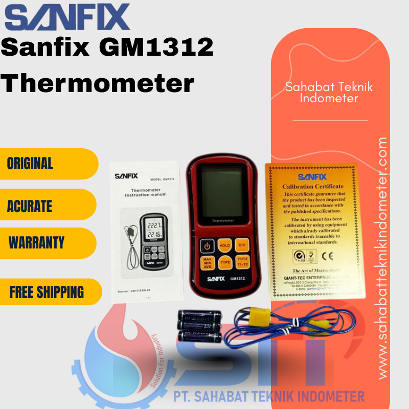 Sanfix GM1312 Thermometer
