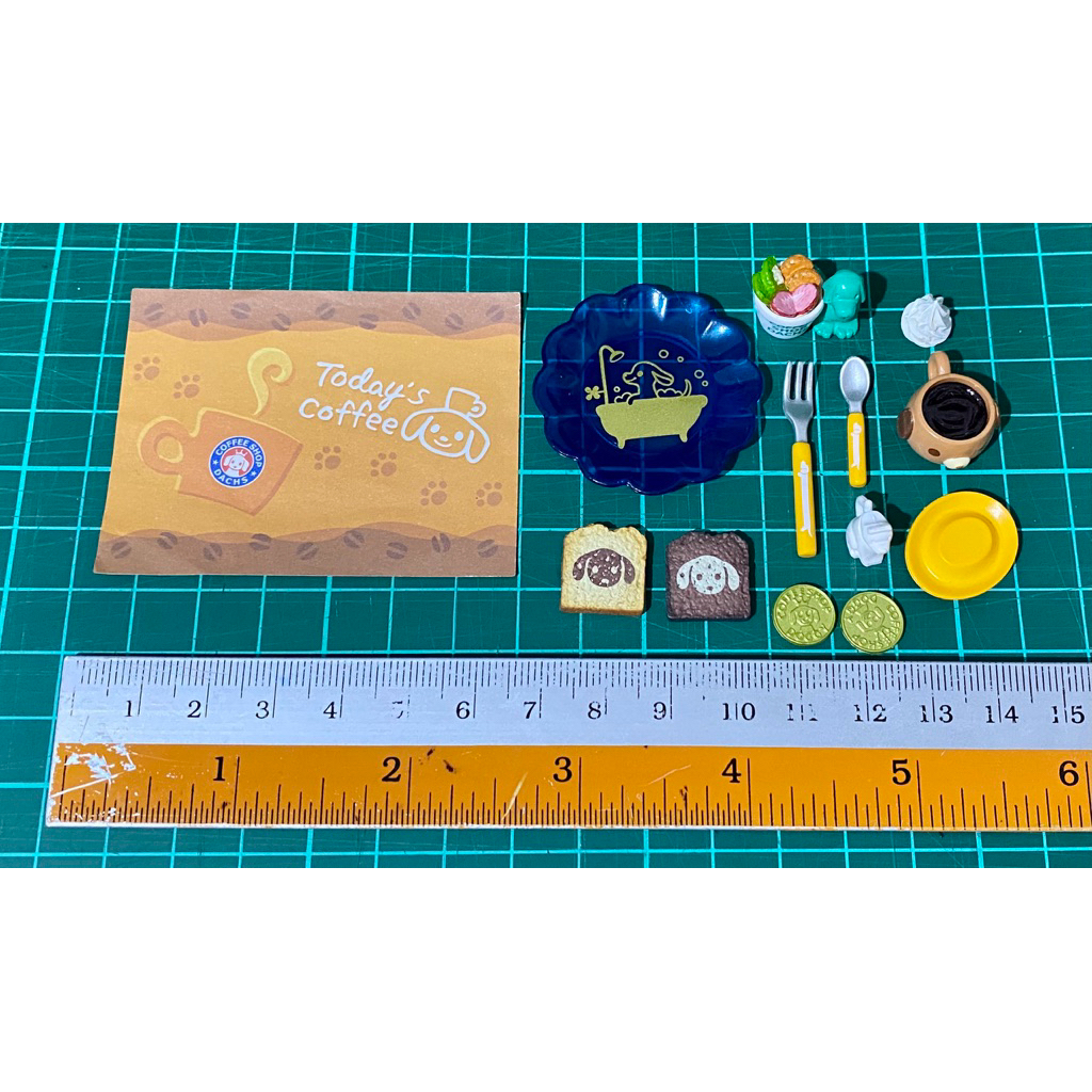 [PRELOVED] Miniature Cafe Coffee Breakfast Set