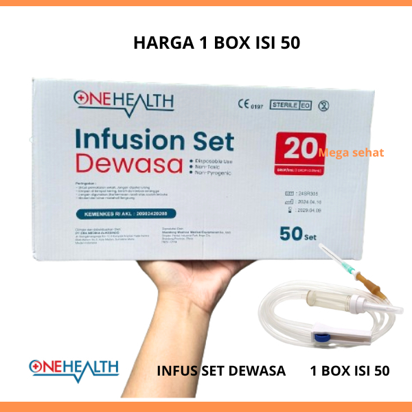 Infus set onehealt dewasa onehealt