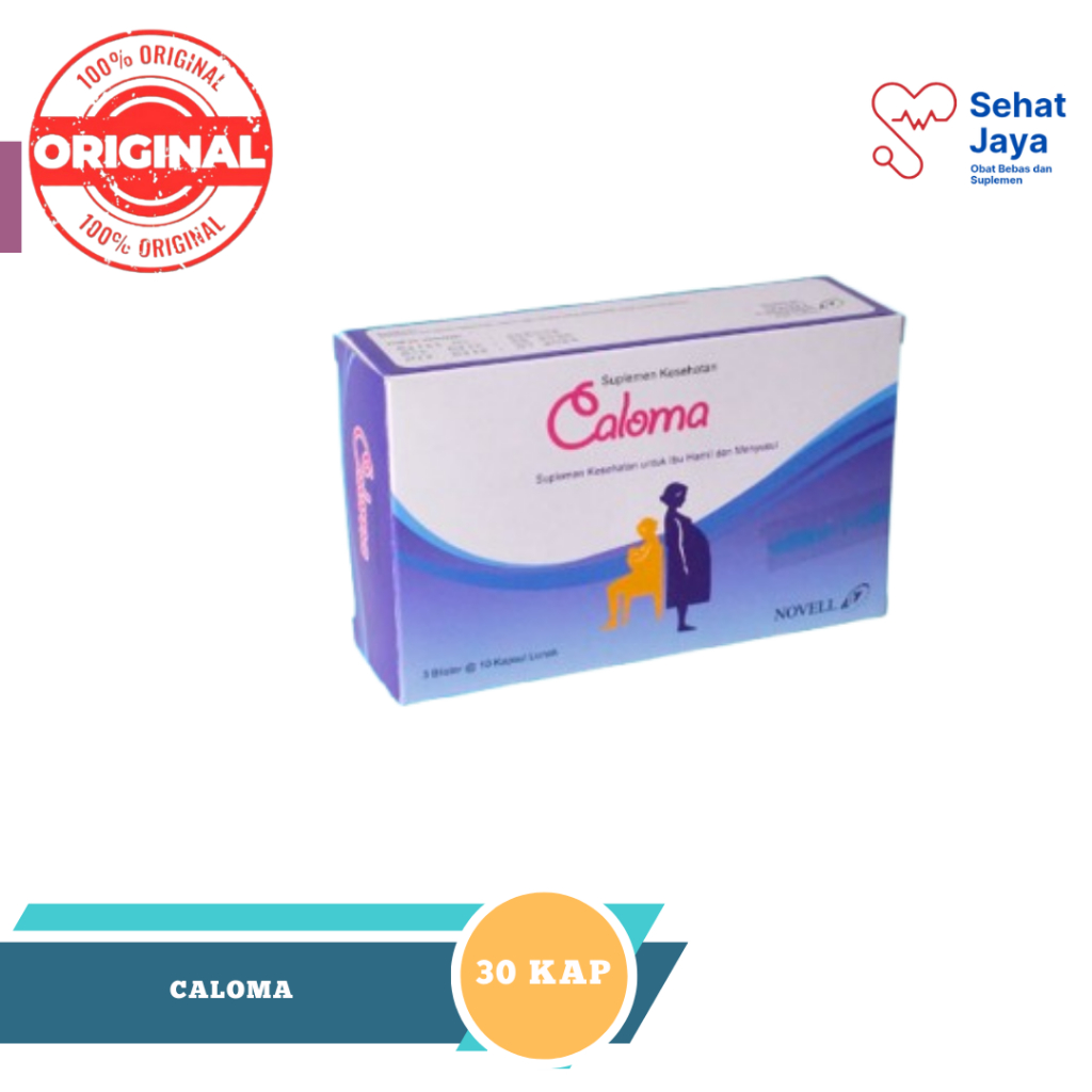 CALOMA KAPSUL SUPLEMEN IBU HAMIL