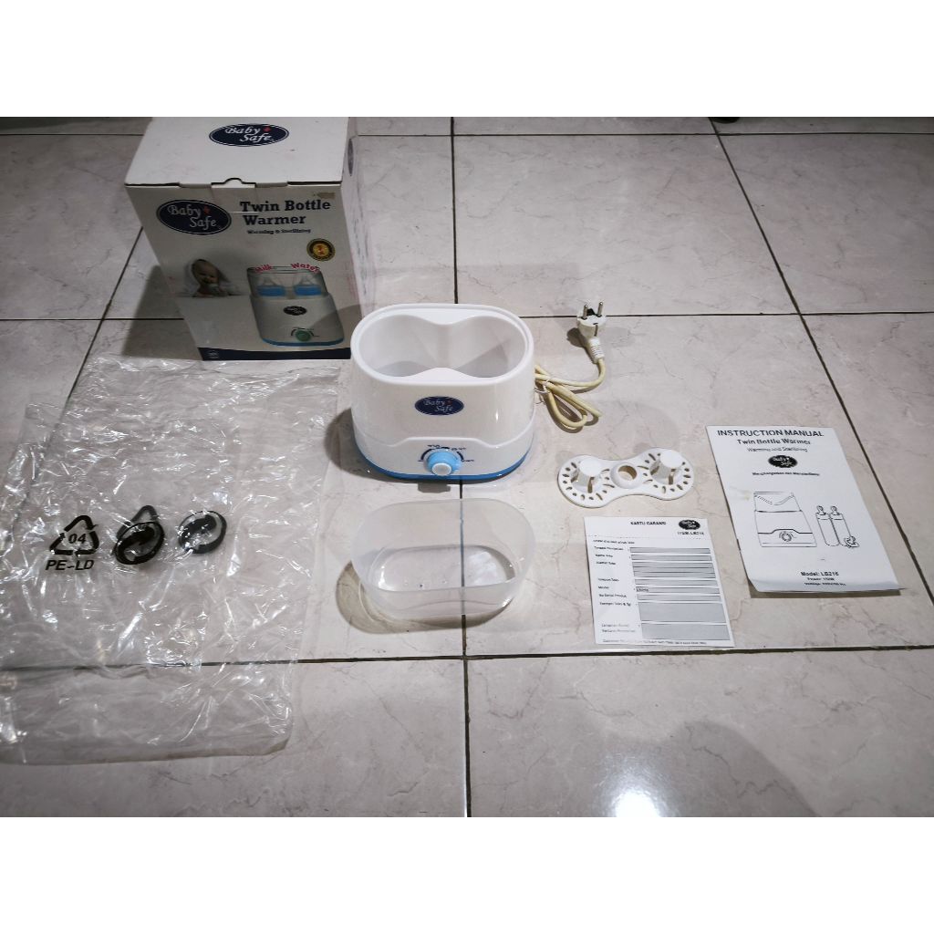 Baby Safe Twin Bottle Warmer