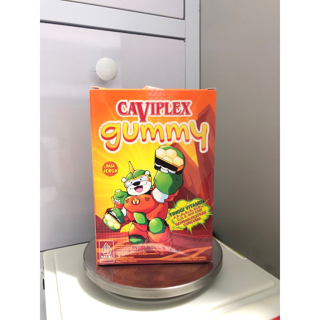 CAVIPLEX gummy Rasa Jeruk