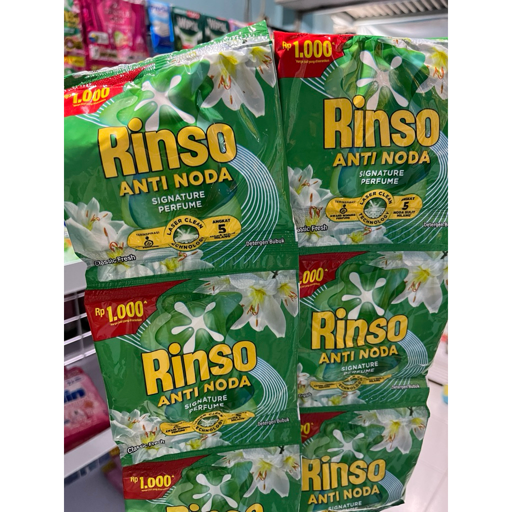 Rinso Detergen Bubuk Renceng 40 Gr
