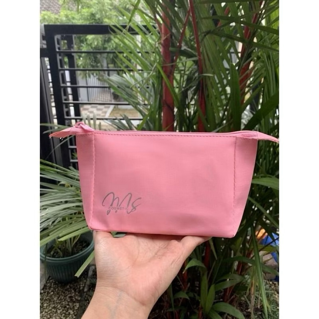dompet cosmetik  red jelly