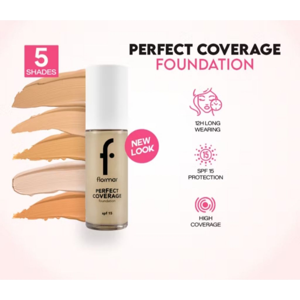 FLormar PERFECT COVERAGE FOUNDATION