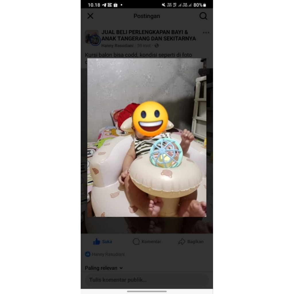 kursi balon bayi