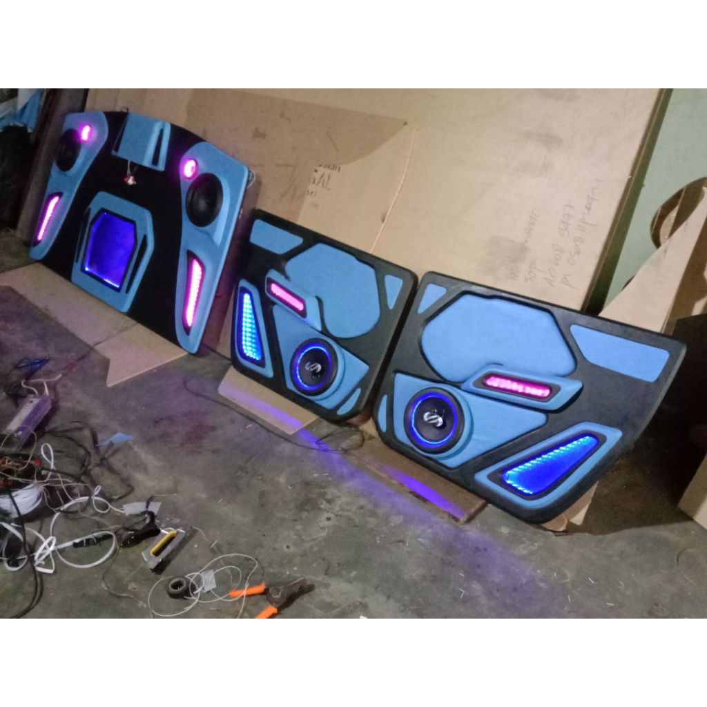 Plafon dan doortrim custom dfsk pickup