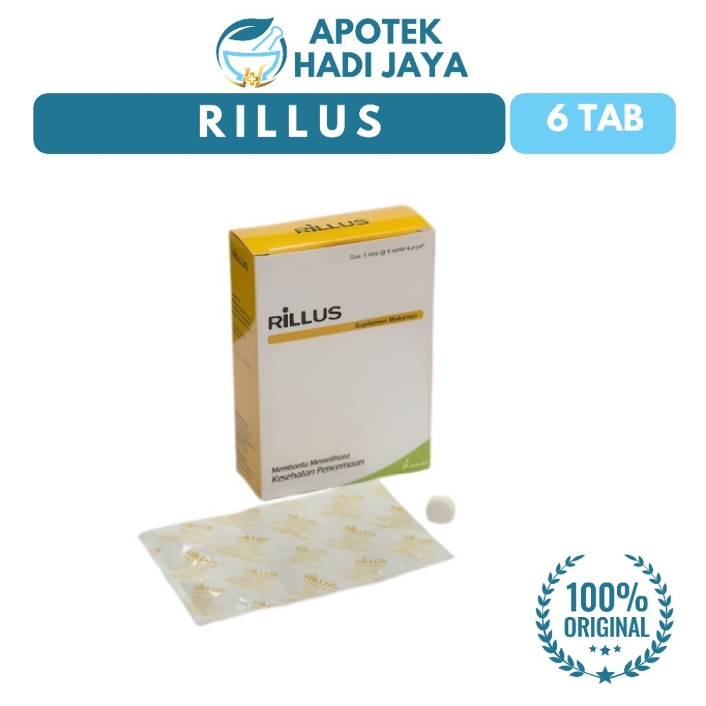 RILLUS (6 TABLET) - PENCERNAAN