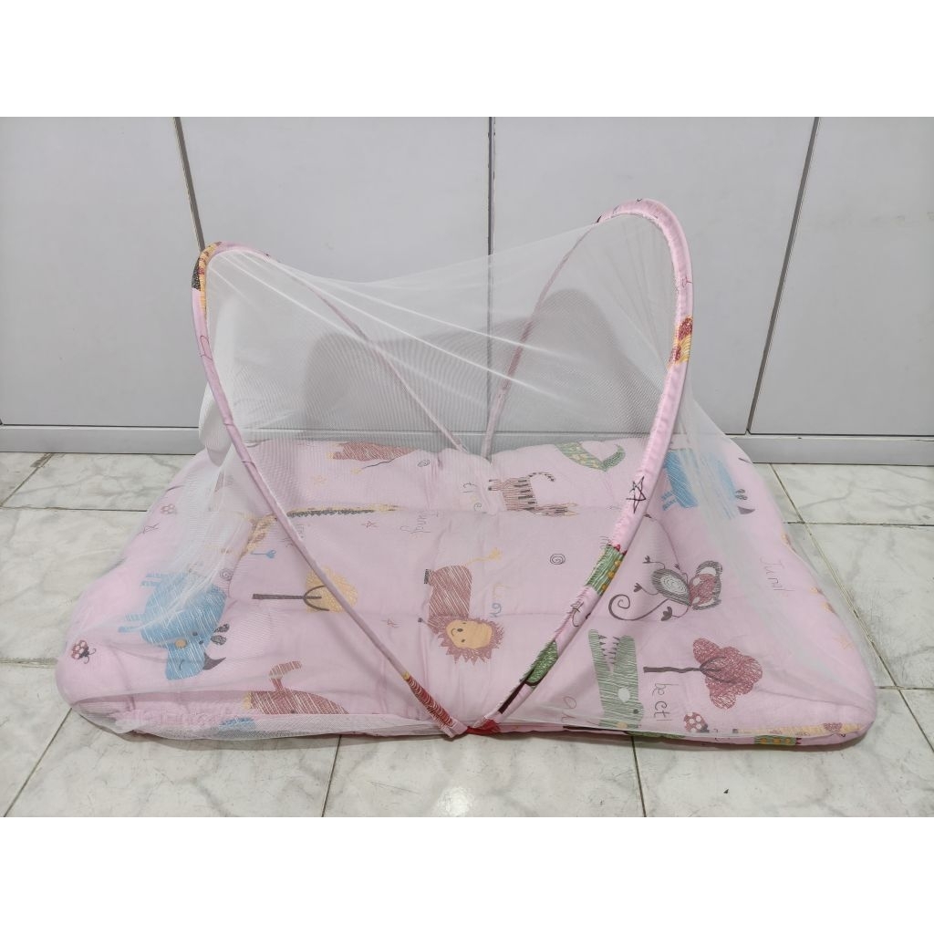 Preloved bed kelambu bayi