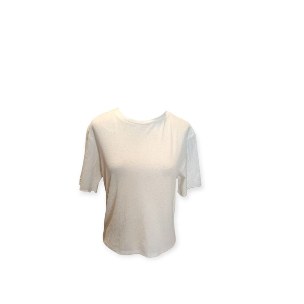 Max Beige Textured Top