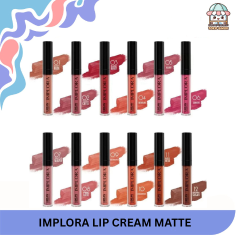 IMPLORA Urban Lip Cream Matte - Lipstick IMPLORA - Lipstik IMPLORA