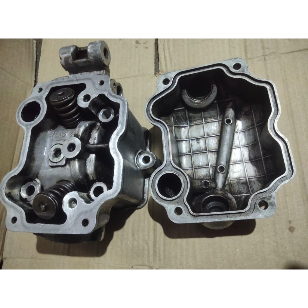 silinder head roda tiga second orginal