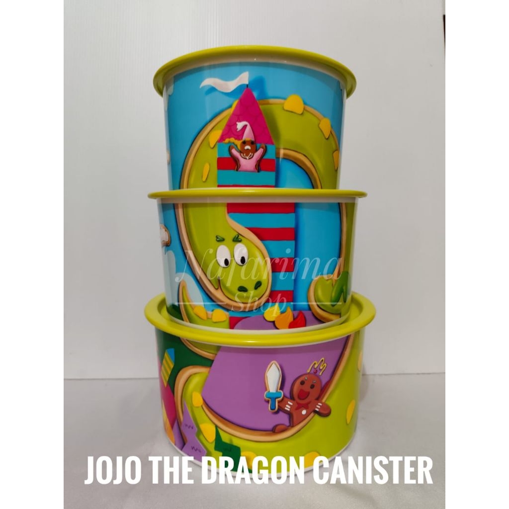 Tupperware Jojo The Dragon Canister