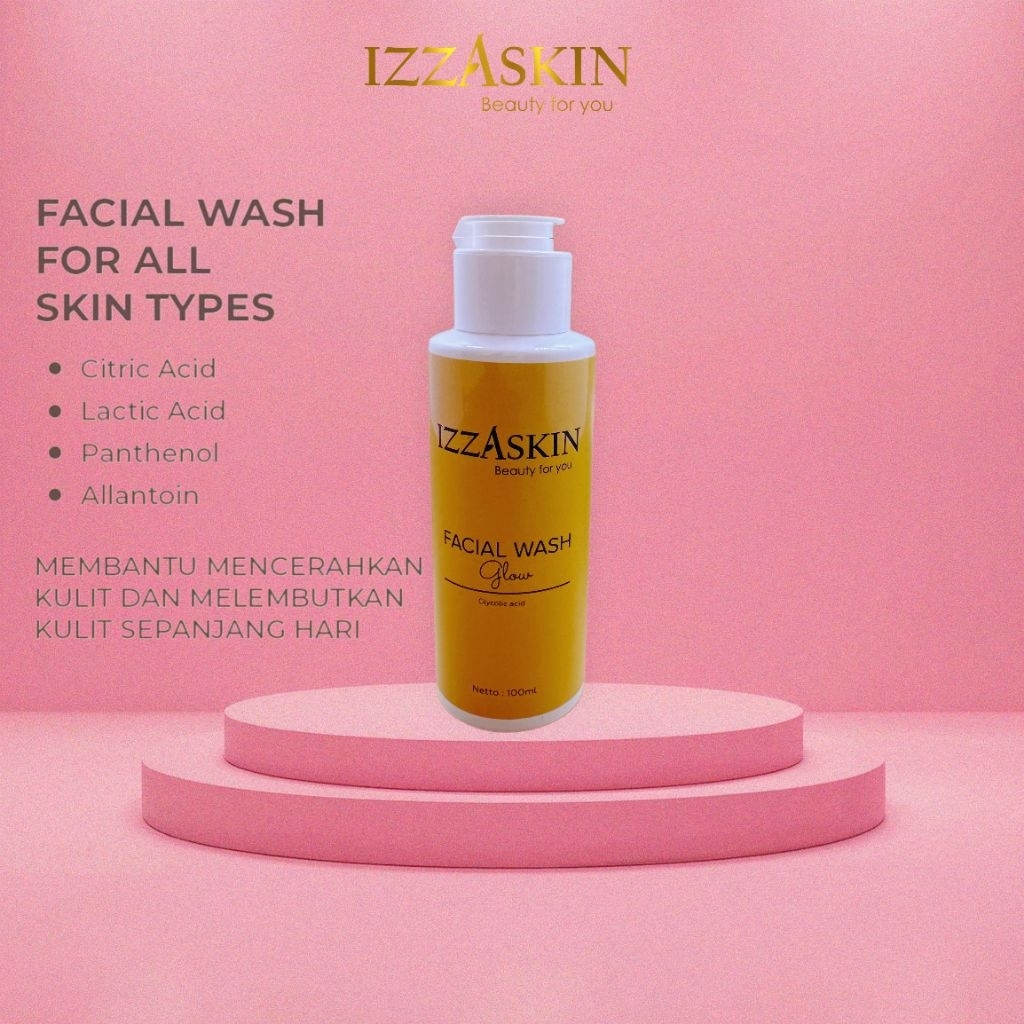 facial wash izzaskin