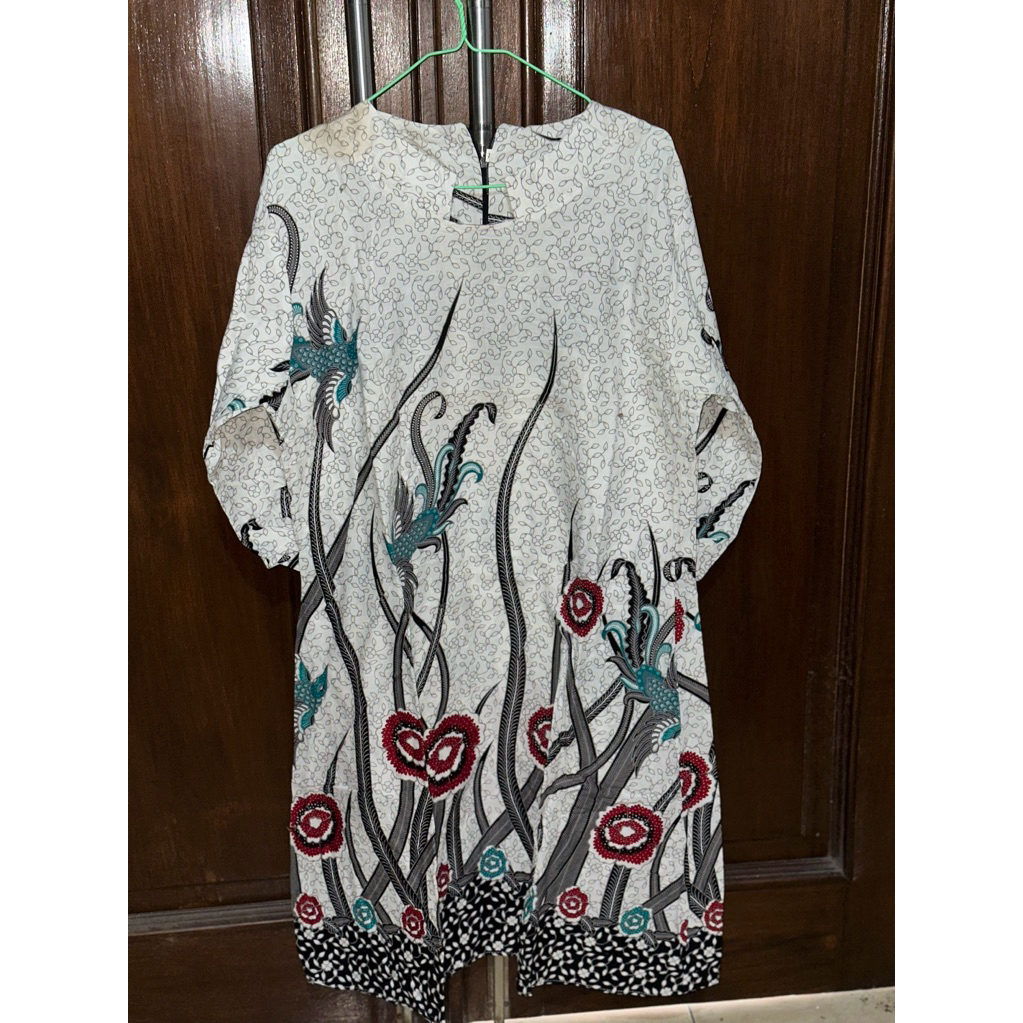 preloved tunik batik wanita