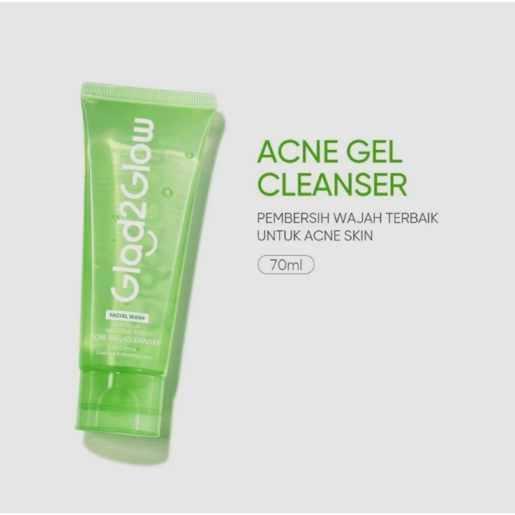 glad2glow facewash acne 70ml