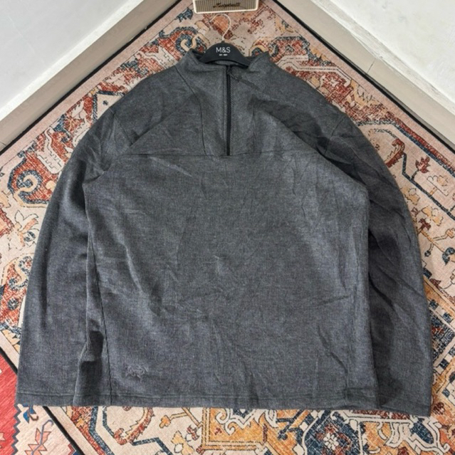 HALF ZIP ARCTERYX GREY
