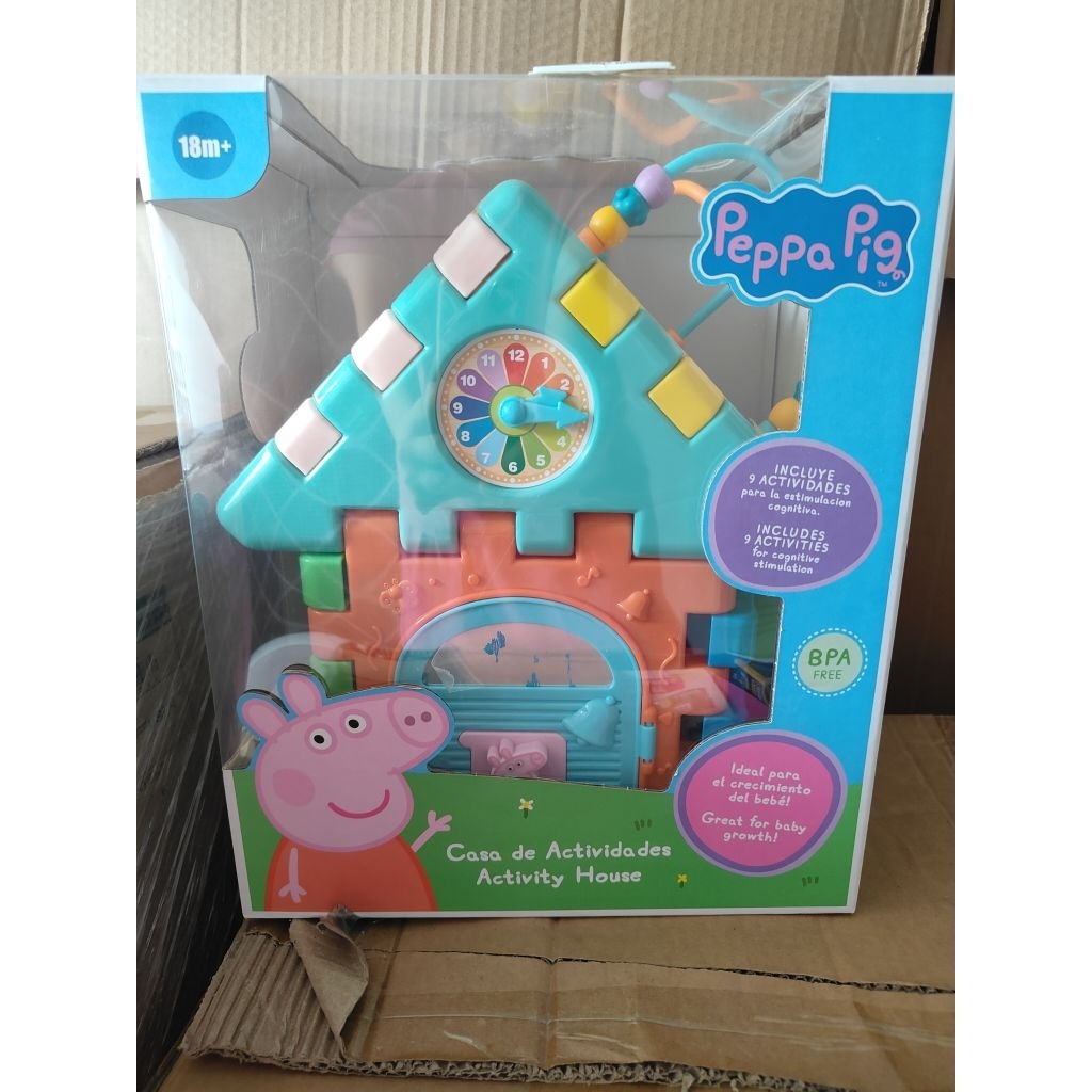 peppa pig activity house