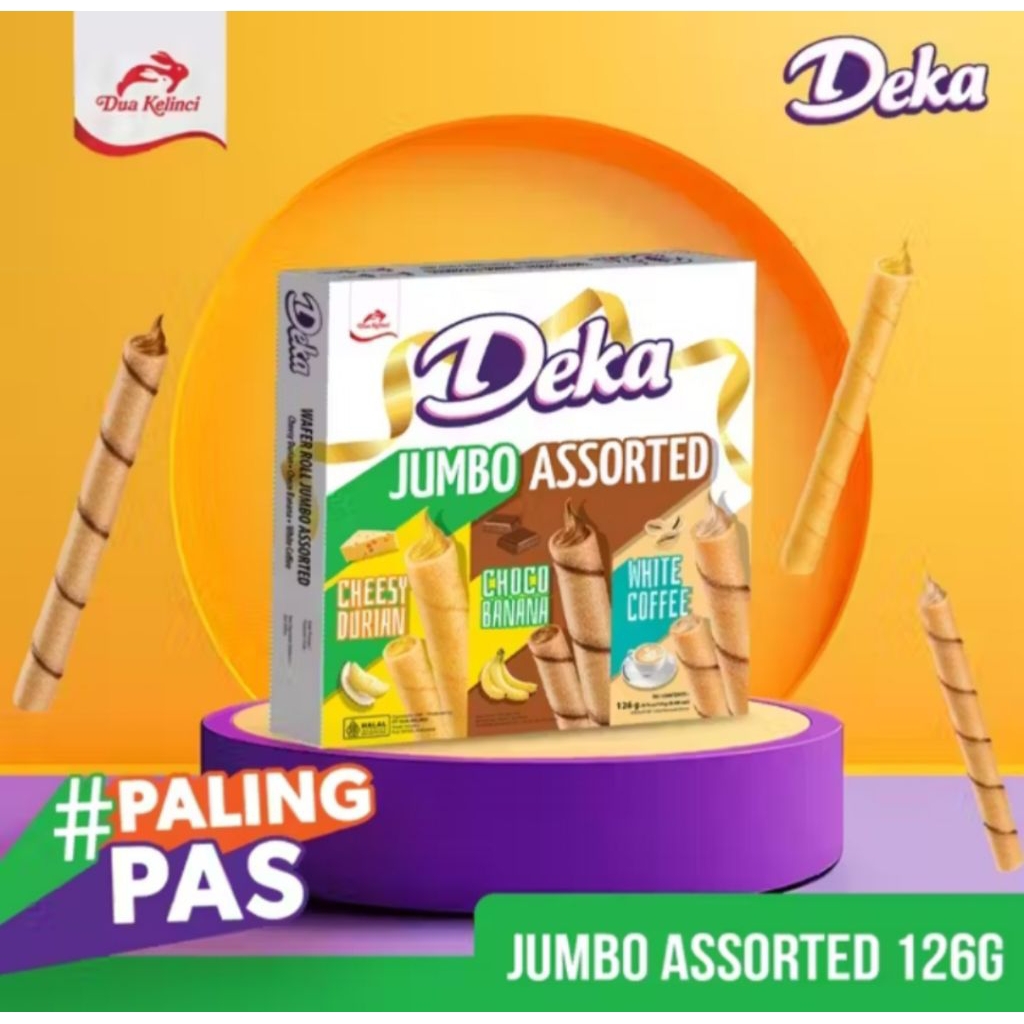 Deka Jumbo Assorted 126gr