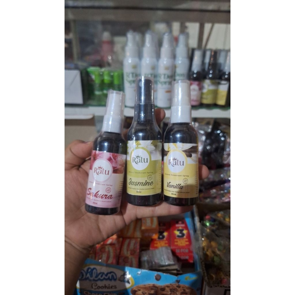 Natural Deodorant Spray Ratu