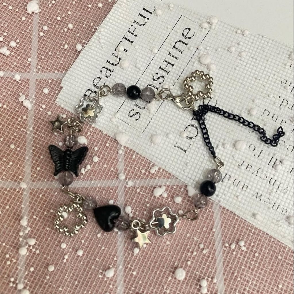 Noir Charm Bracelet