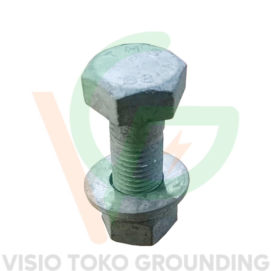 Mur Baut Galvanis M16x50 ( Baut Tower )