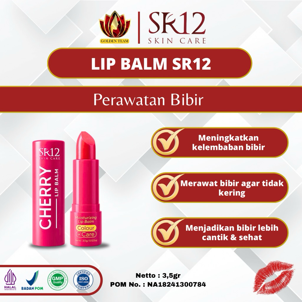 COD || CHERRY LIP BALM SR12