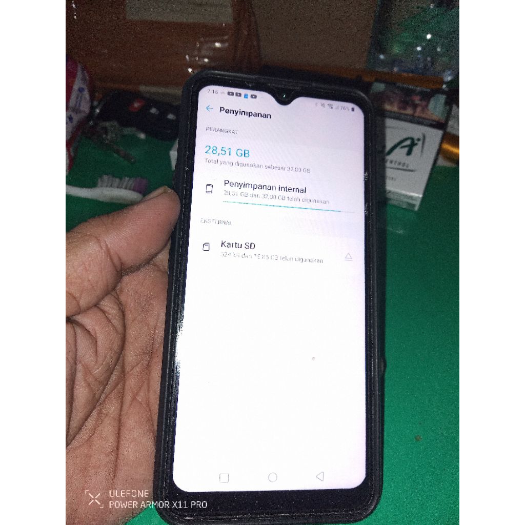 LG K500um